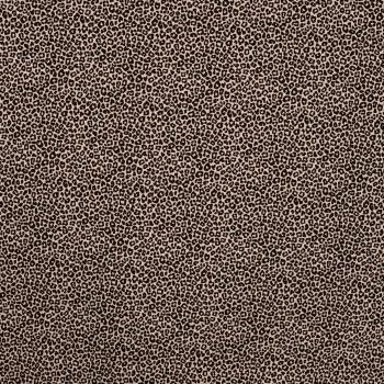 Baumwolljersey mit Leopard in Sand, Nahaufnahme der Oberfläche